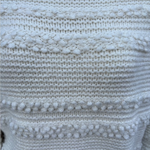 Philosophy Chunky Popcorn Knit Mock Turtleneck Sweater - Picture 3 of 5